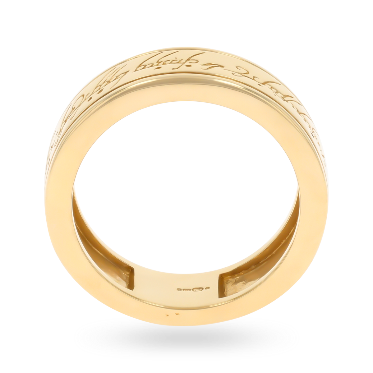9ct Yellow Gold 'Lords of the Rings' Band