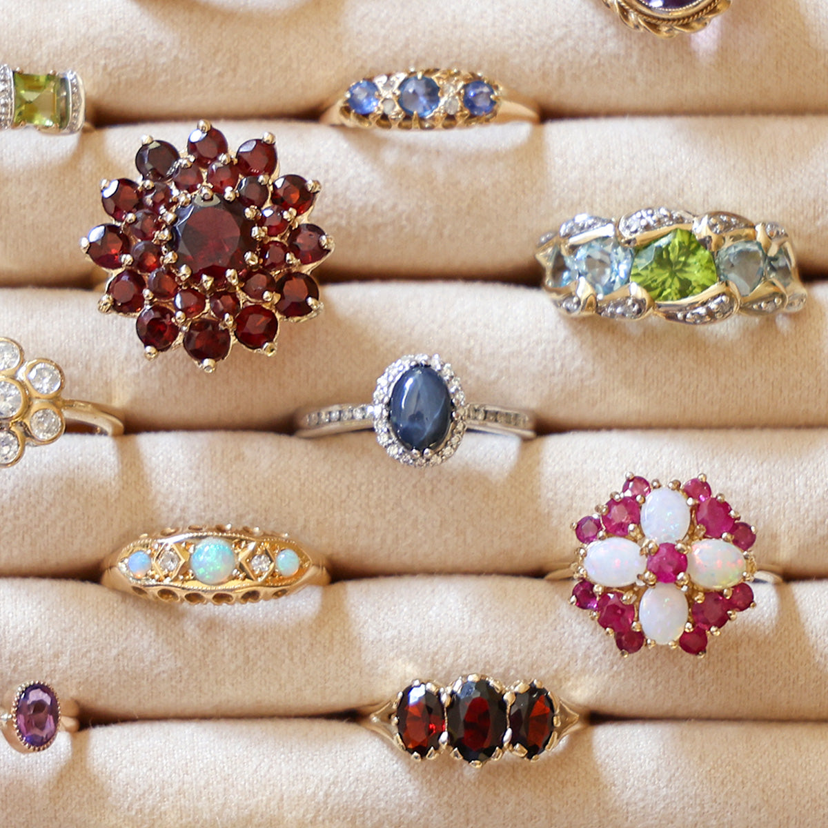 A selection of Vintage Rings