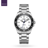 Rotary Seamatic 300 Automatic, White Dial with Stainless Steel Bracelet - RGB05430/29