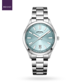 Rotary Heritage Watch, Blue Dial with Stainless Steel Bracelet - RGB05520/77