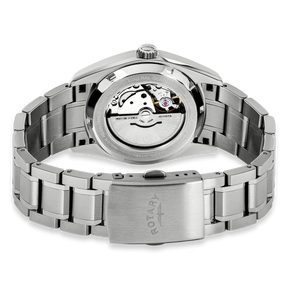 Rotary Lumen Automatic, Blue Dial with Stainless Steel Bracelet - RGB10011/05
