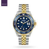 Rotary Apex 100 2-Tone Watch, Blue Dial with Stainless Steel Bracelet - RGB10018/05