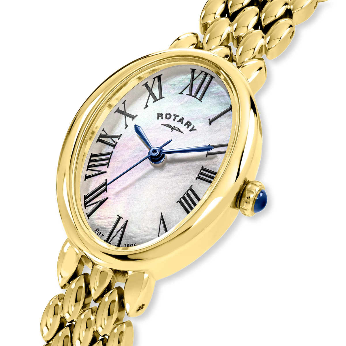 Rotary Heritage Astoria, Mother of Pearl Dial with Gold Plated Bracelet - RLB10024/07