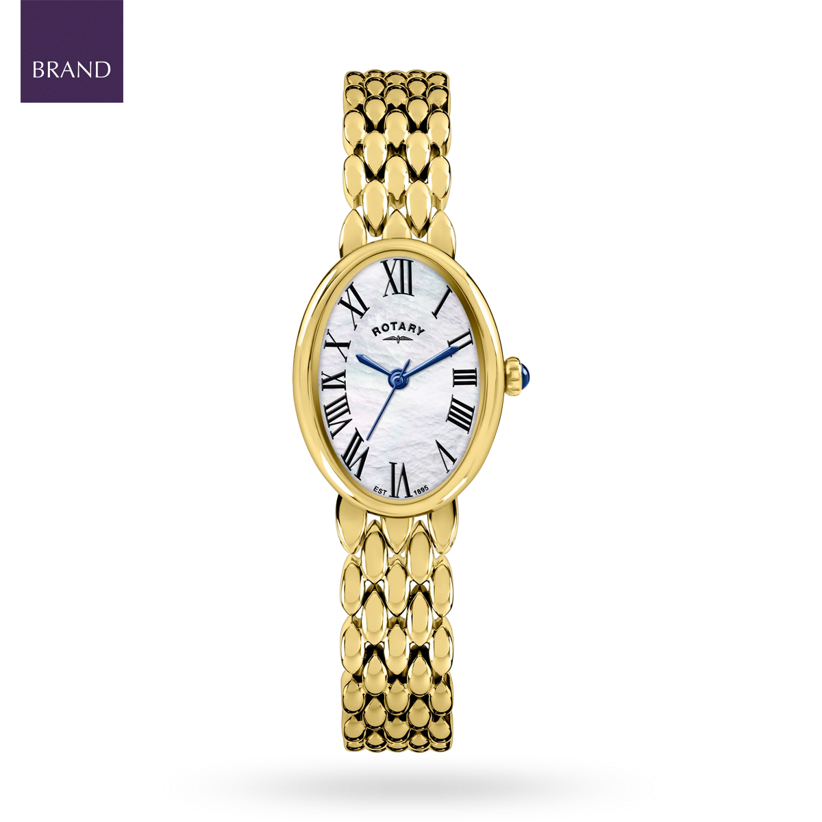 Rotary Heritage Astoria, Mother of Pearl Dial with Gold Plated Bracelet - RLB10024/07