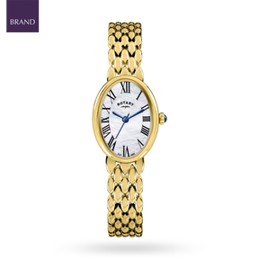 Rotary Heritage Astoria, Mother of Pearl Dial with Gold Plated Bracelet - RLB10024/07
