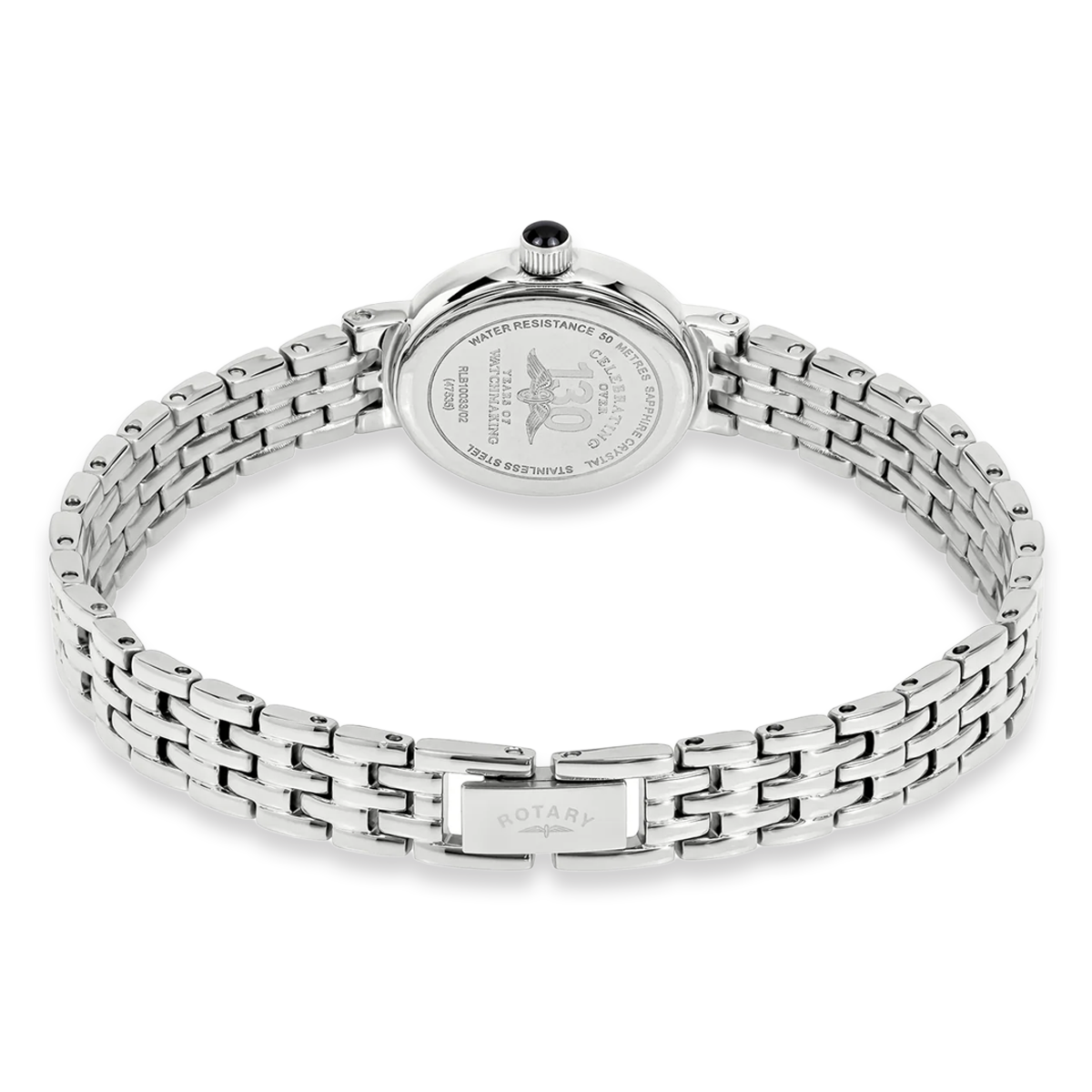 Rotary Cocktail, White Dial with Stainless Steel Bracelet - RLB10033/02