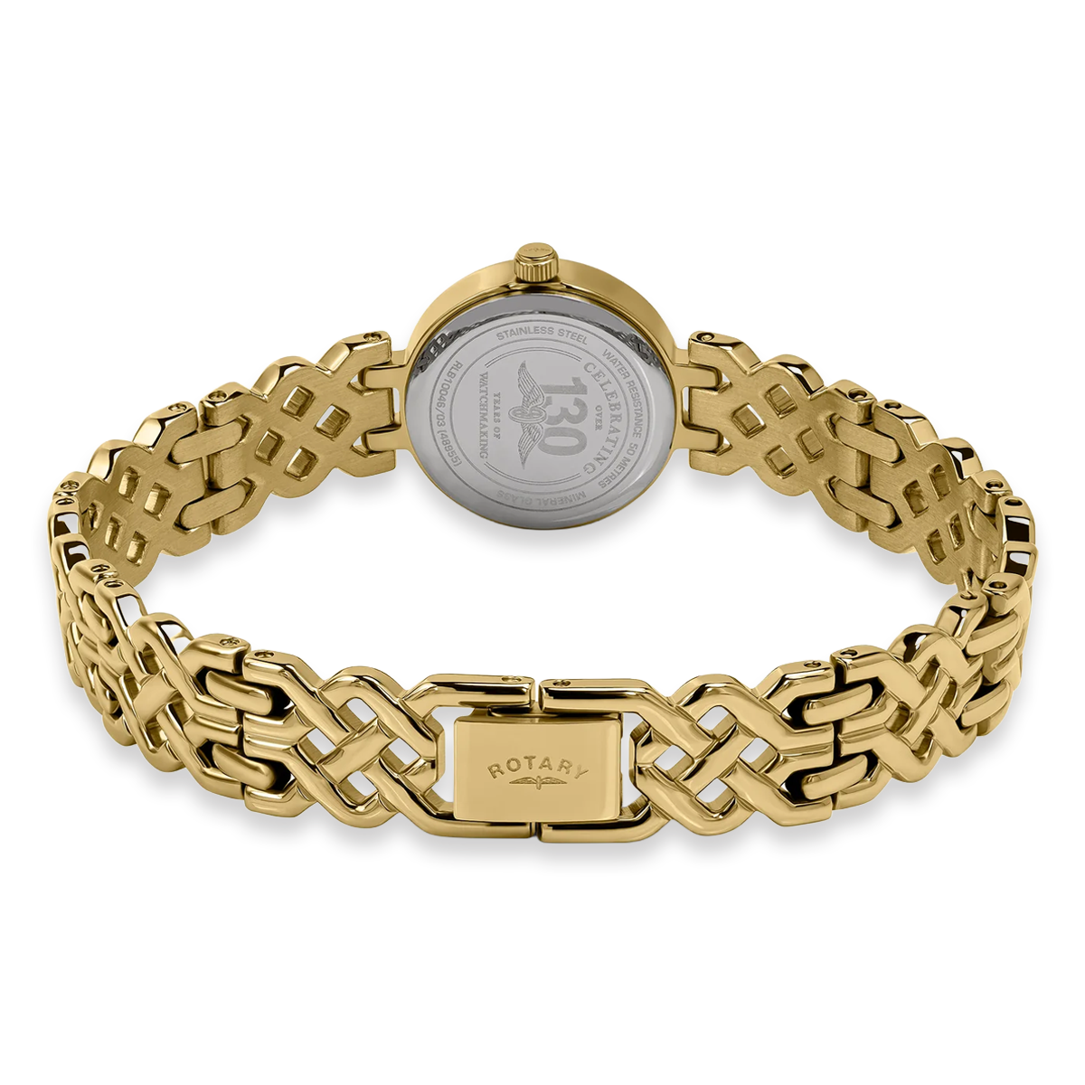 Rotary 1895, Champagne Dial with Gold Plated Bracelet RLB10046/03