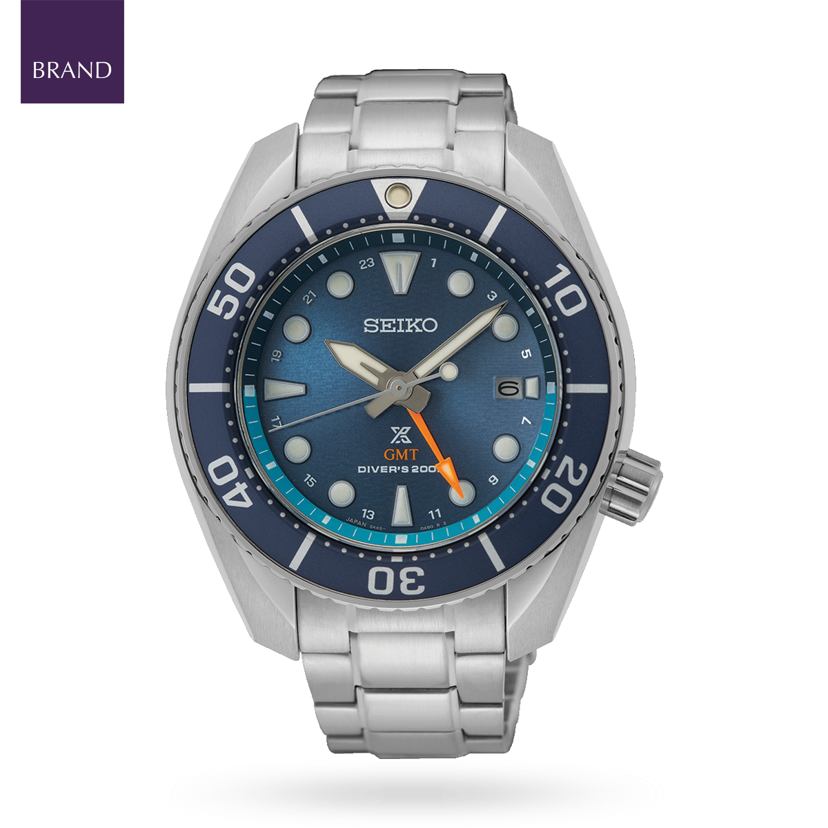 Seiko Prospex Aqua 'SUMO' Solar GMT Diver - SFK001J1