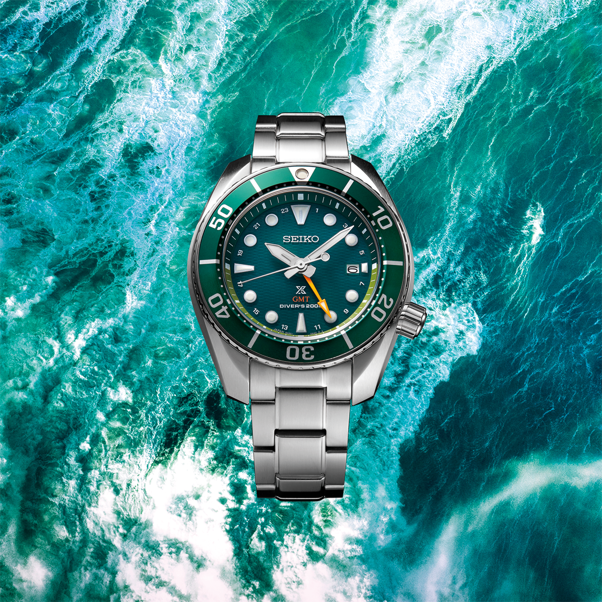 Seiko Prospex Seascape 'SUMO' Solar GMT Diver - SFK003J1