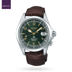 Seiko Prospex “Alpinist” Automatic, Green Dial With Brown Leather Strap - SPB121J1