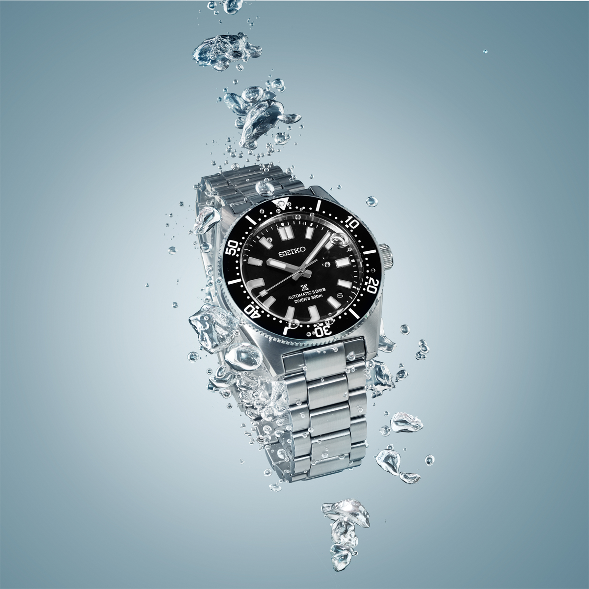 Seiko Prospex 1965 Heritage Diver’s Revival 3-day 300m In Cove Black - SPB453J1