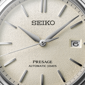 Seiko Presage Classic Series ‘Shiro-iro’, White Dial with Stainless Steel Bracelet - SPB463J1