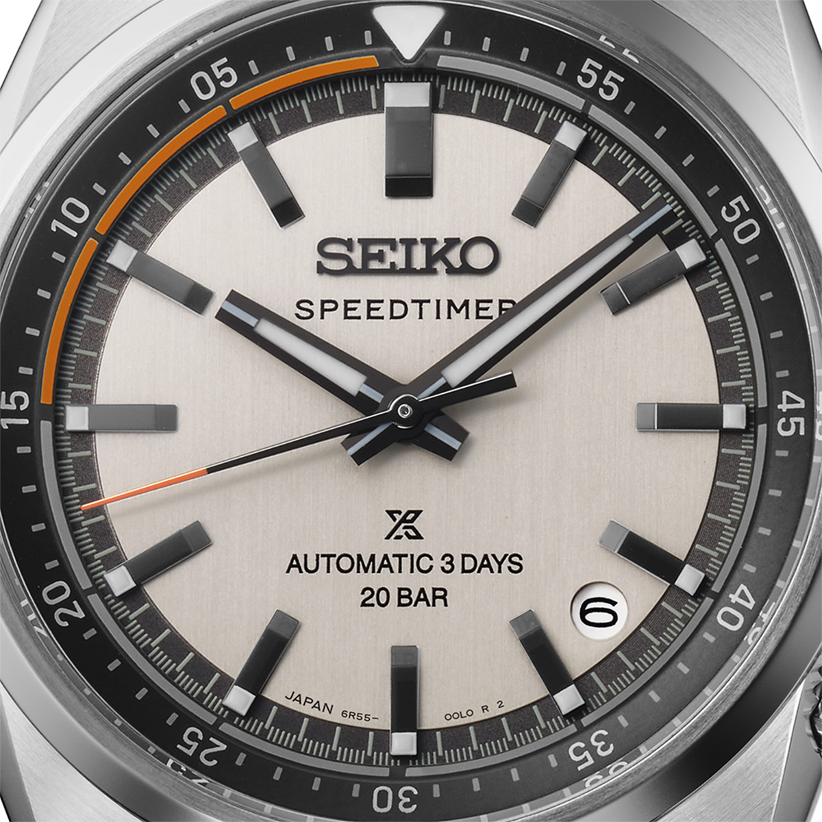 Seiko Prospex Speedtimer 6R ‘Compact Countdown’ In Grey-White Contrast - SPB513J1
