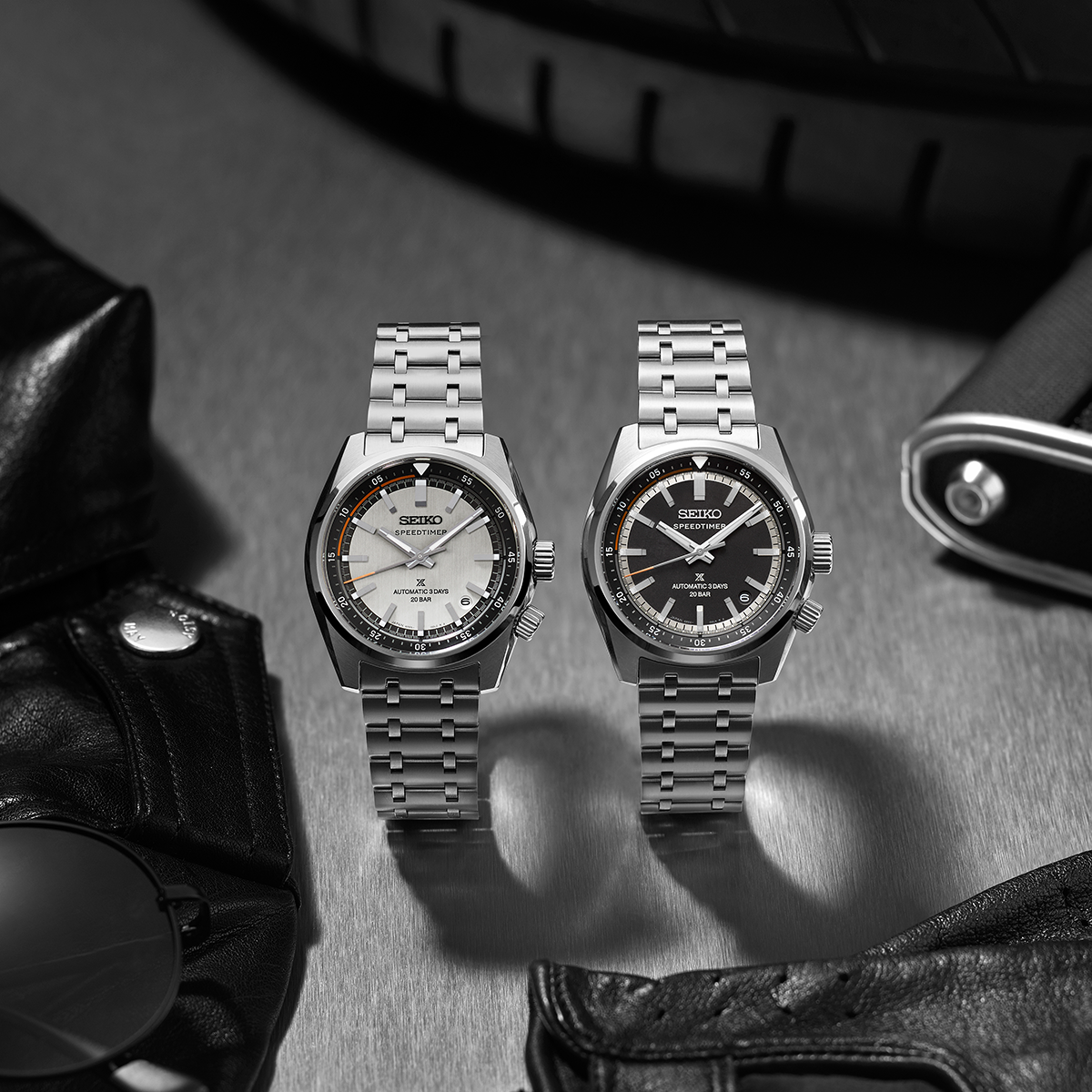 Seiko Prospex Speedtimer 6R ‘Compact Countdown’ In Grey-White Contrast - SPB513J1