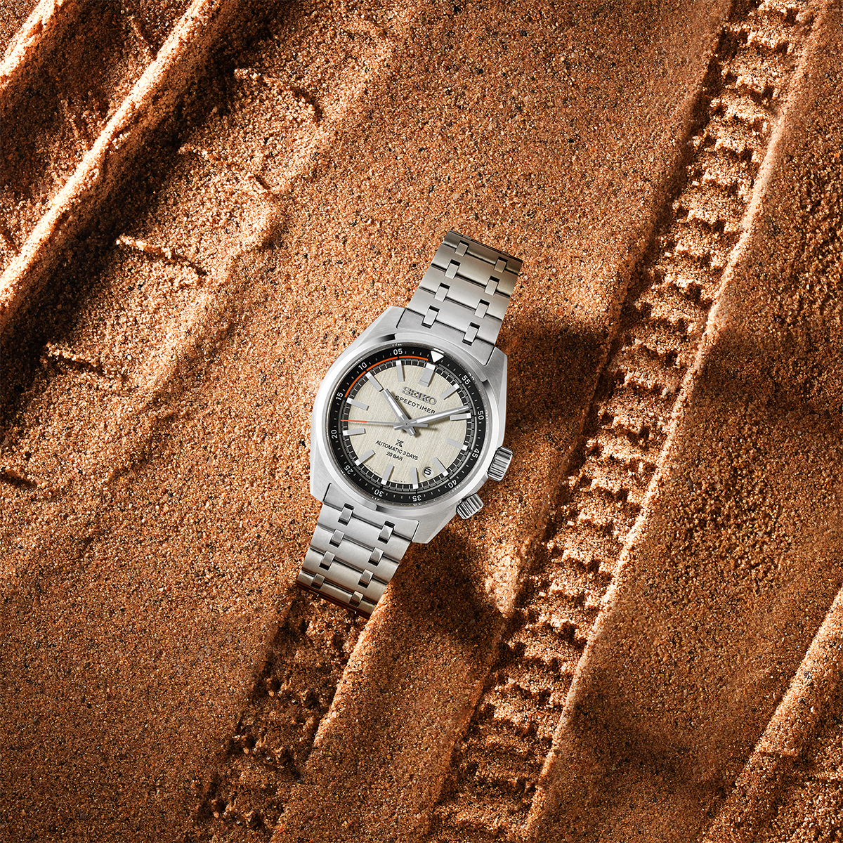 Seiko Prospex Speedtimer 6R ‘Compact Countdown’ In Grey-White Contrast - SPB513J1