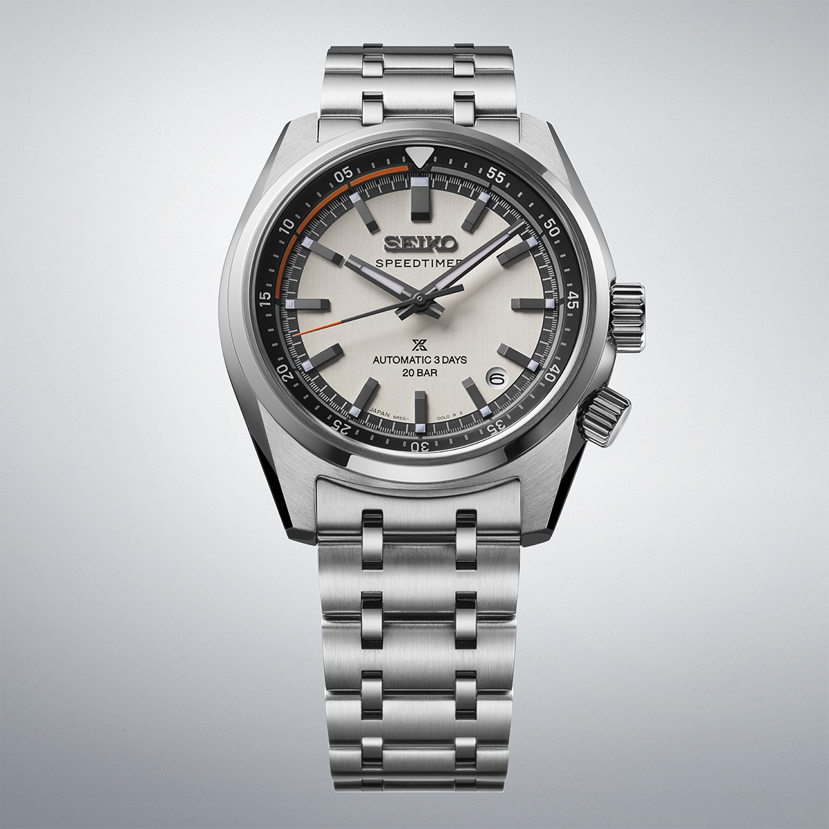 Seiko Prospex Speedtimer 6R ‘Compact Countdown’ In Grey-White Contrast - SPB513J1