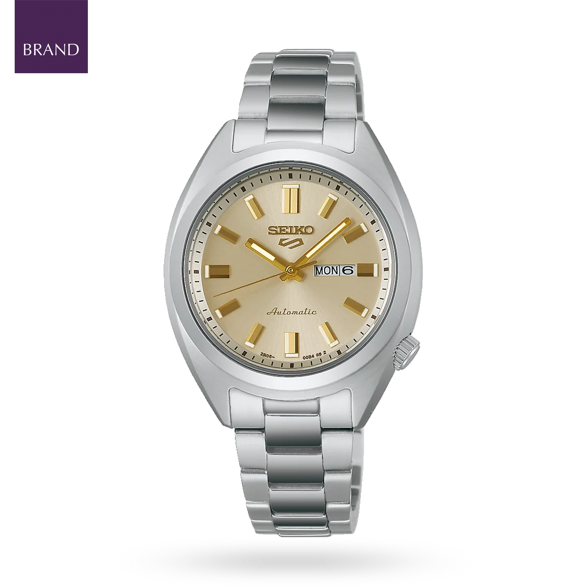 Seiko 5 Sports 'Hebitama' SNXS In Double Cream - SRE023K1