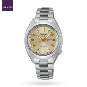 Seiko 5 Sports 'Hebitama' SNXS In Double Cream - SRE023K1