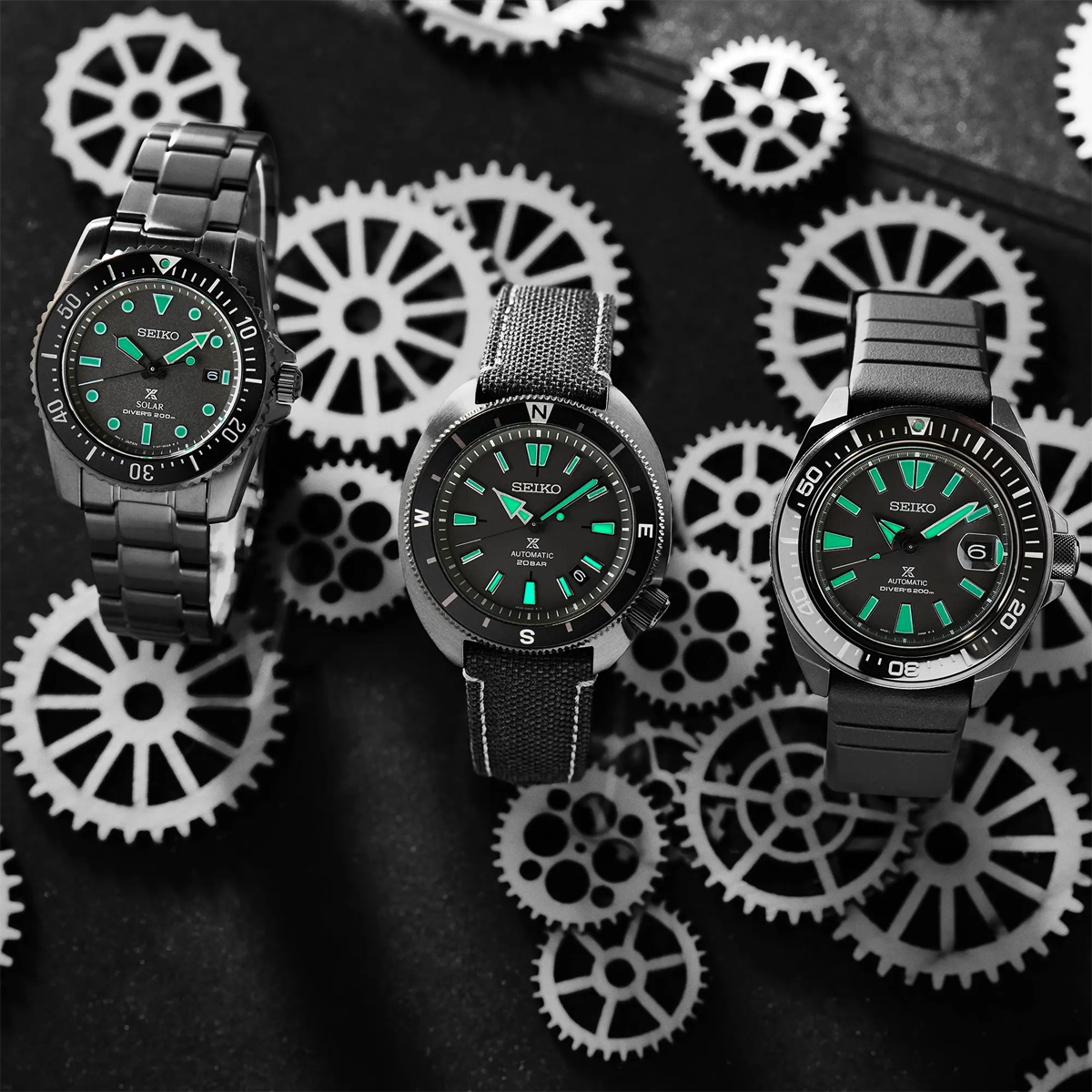 Seiko Prospex Black Series SNE587P1, SRPH99K1 