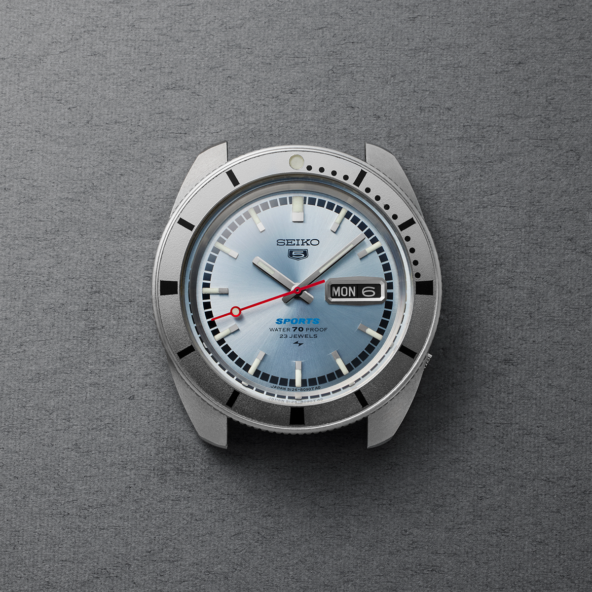 Seiko 5 Sports 'Ash Blue' 1968 Recreation Limited Edition - SRPL03K1