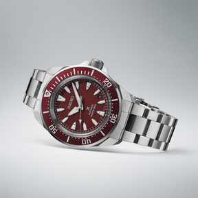 Seiko Prospex 4R Red 'Shog-urai' Diver, Red Dial with Stainless Steel Bracelet - SRPL11K1