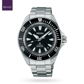 Seiko Prospex 4R Black 'Shog-urai' Diver, Black Dial with Stainless Steel Bracelet  - SRPL13K1