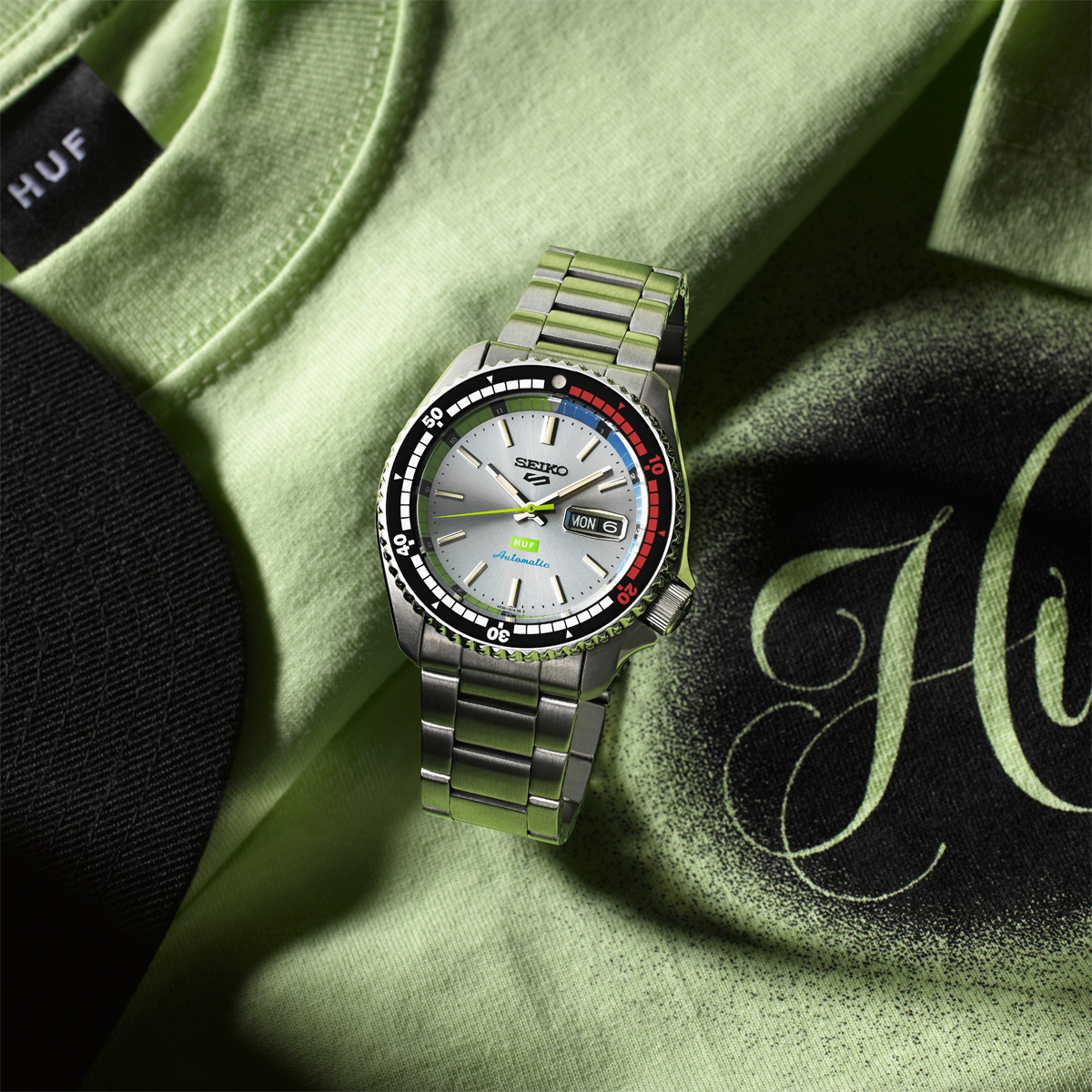 Seiko 5 Sports x HUF Limited Edition Collaboration II - SRPL33K1