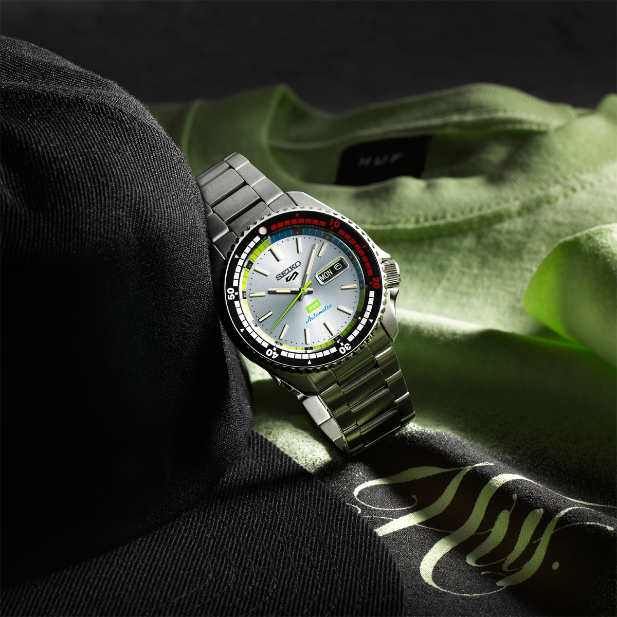 Seiko 5 Sports x HUF Limited Edition Collaboration II - SRPL33K1
