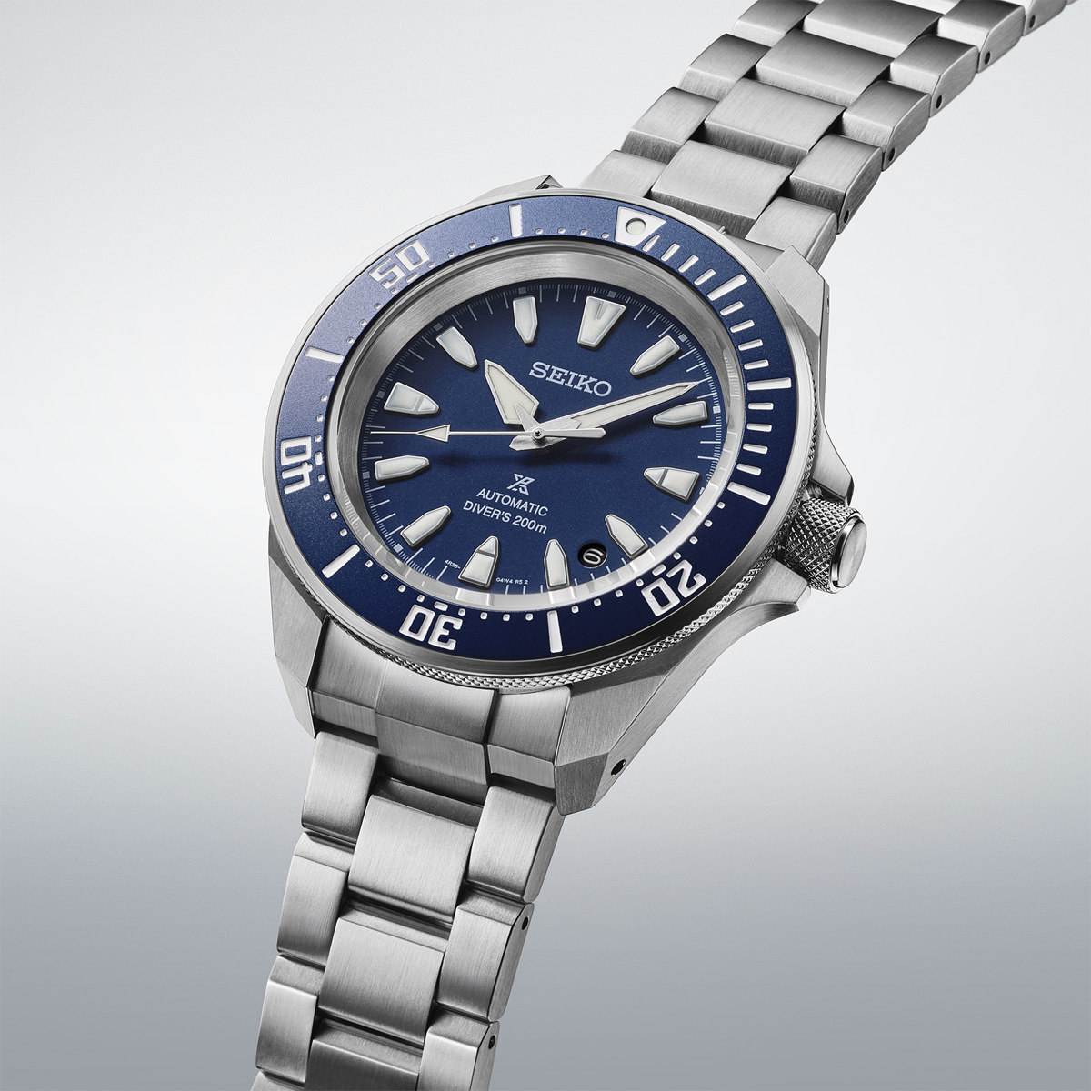 Seiko Prospex 4R Compact Mechanical Diver’s Watch In Cobalt Blue - SRPL51K1