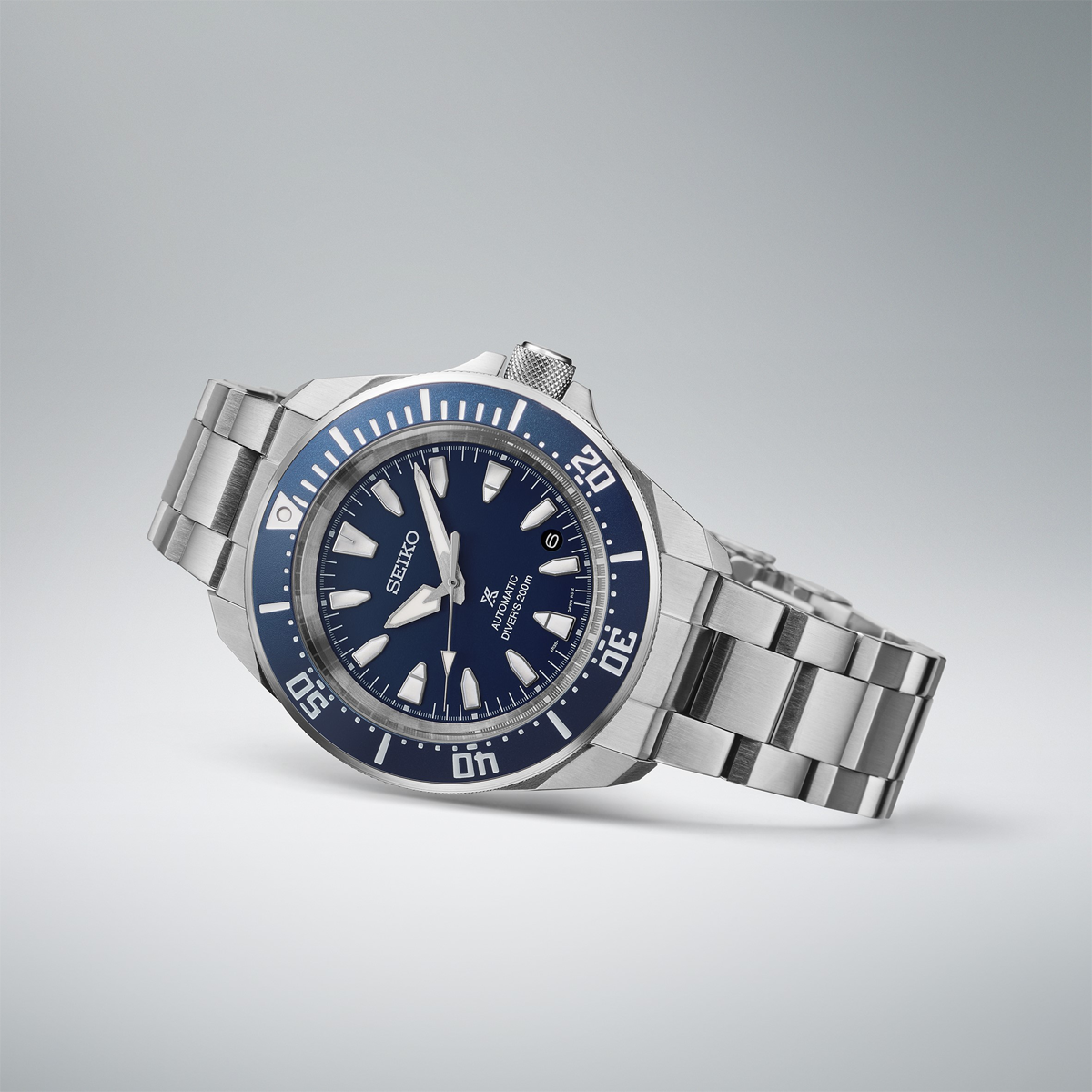 Seiko Prospex 4R Compact Mechanical Diver’s Watch In Cobalt Blue - SRPL51K1