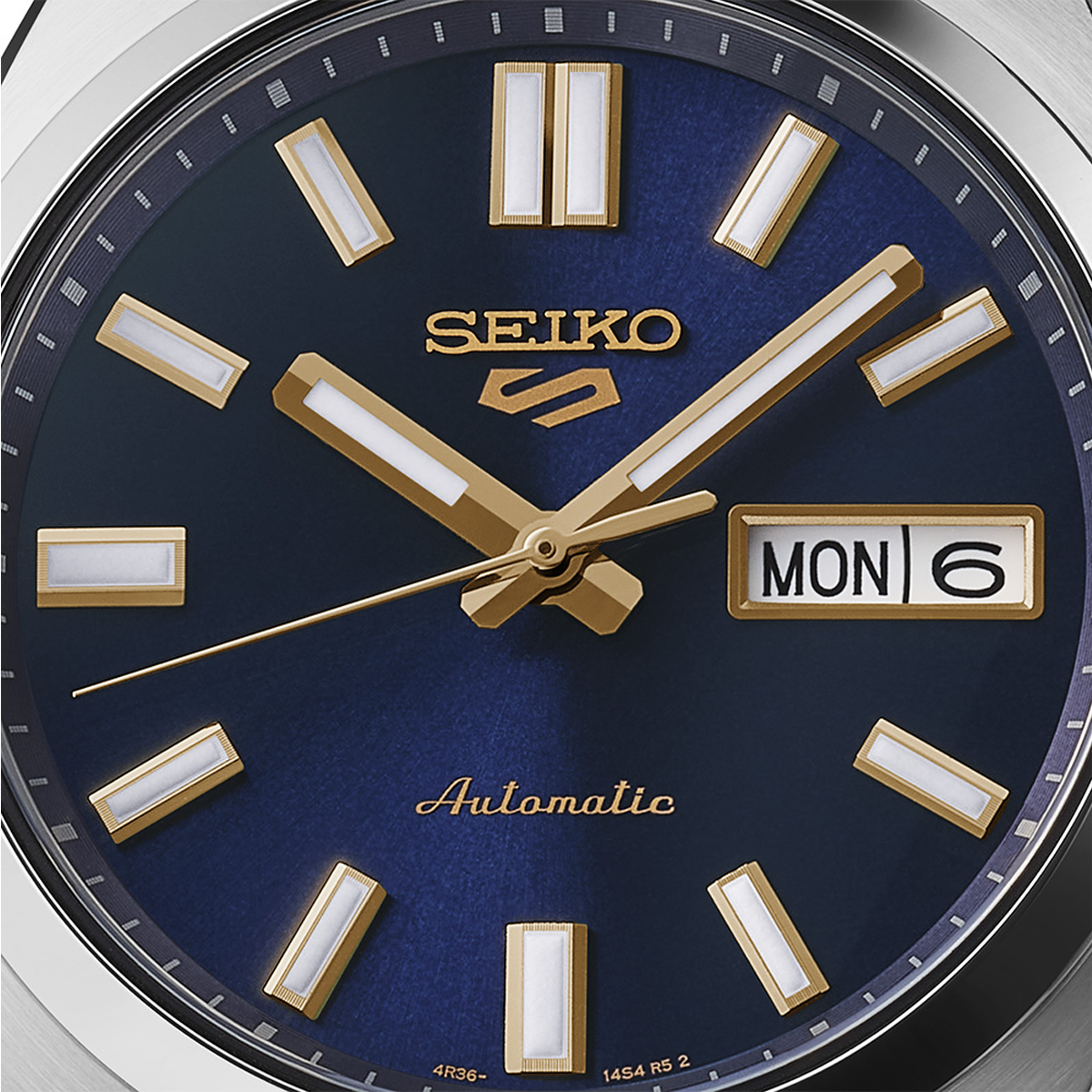 Seiko 5 Sports SNXS Vintage Gold Collection In Blazer Blue - SRPL55K1