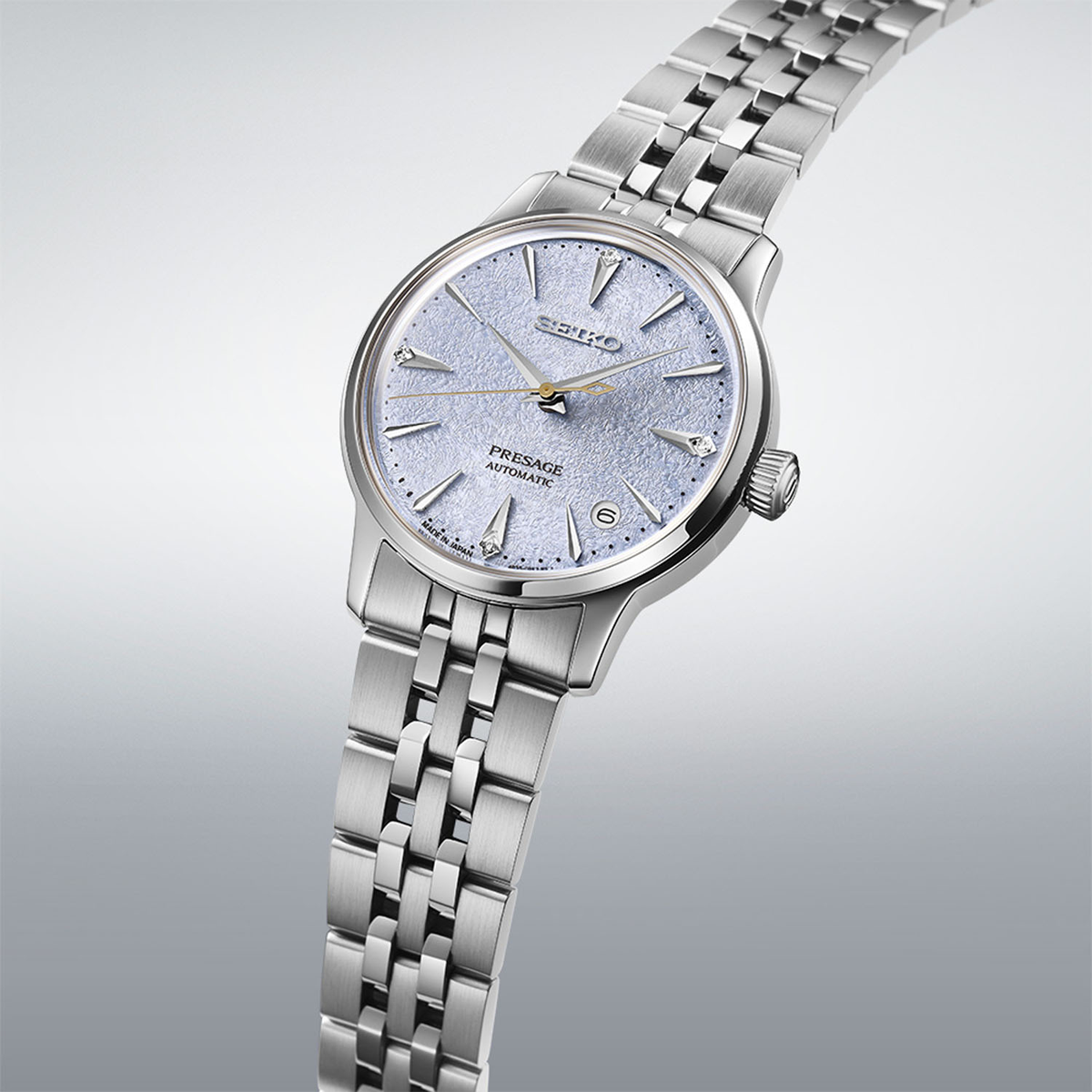 Seiko Presage 'Frozen Skydiving' Diamond Cocktail Time - SRPL61J1