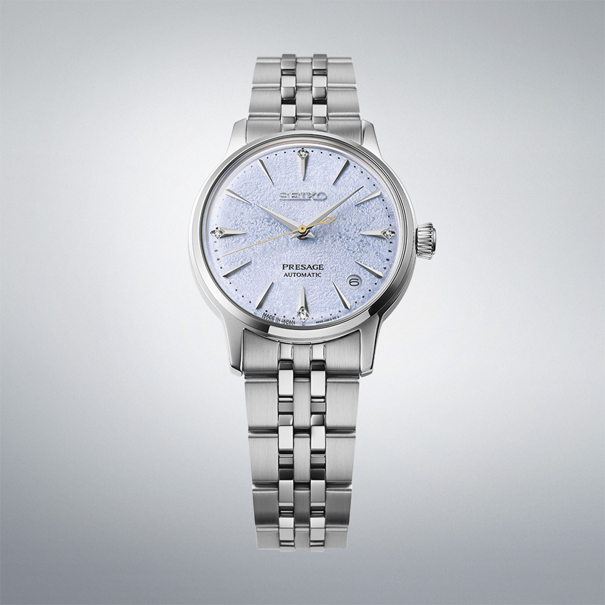 Seiko Presage 'Frozen Skydiving' Diamond Cocktail Time - SRPL61J1