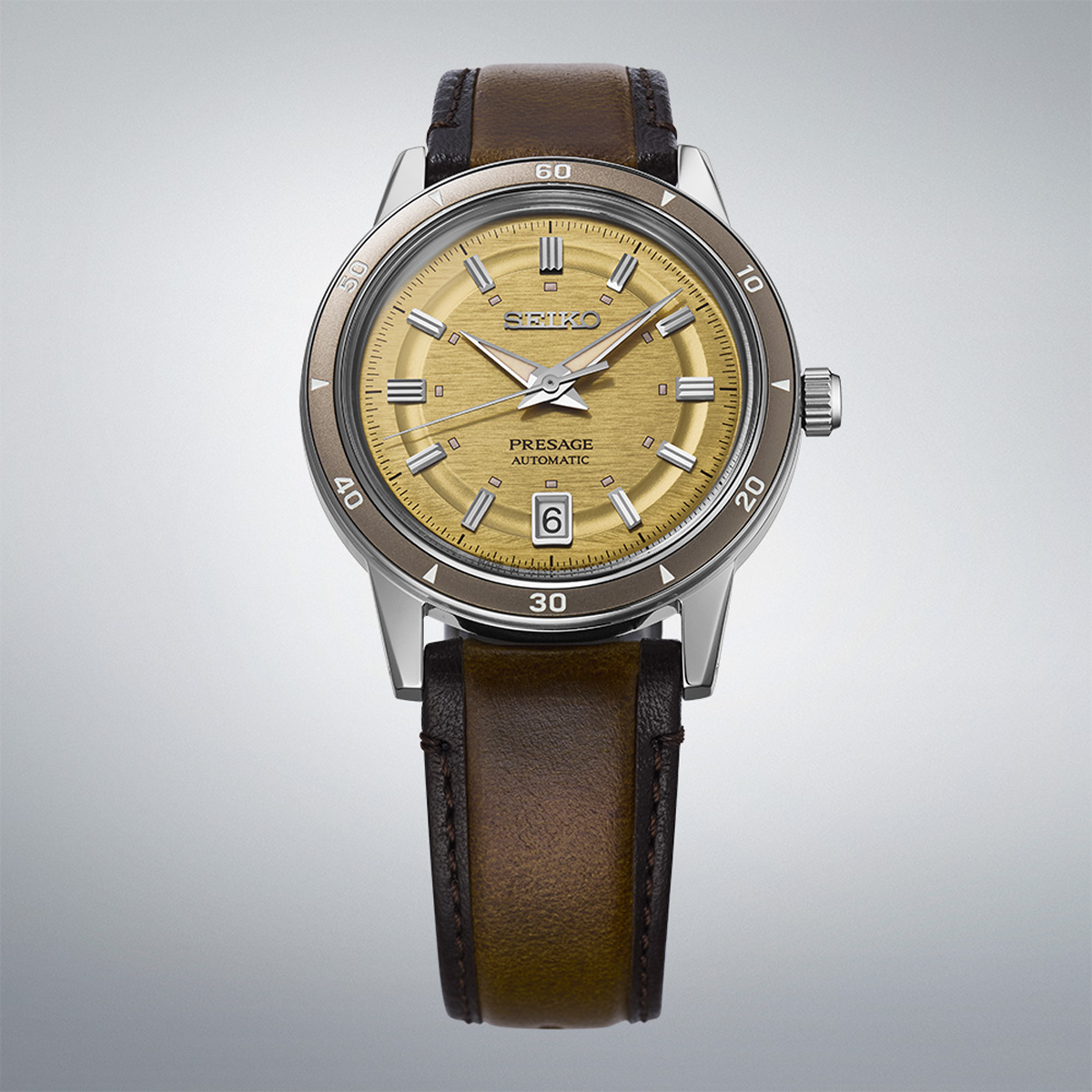 Seiko Presage Style 60s In Golden Yellow - SRPL75J1