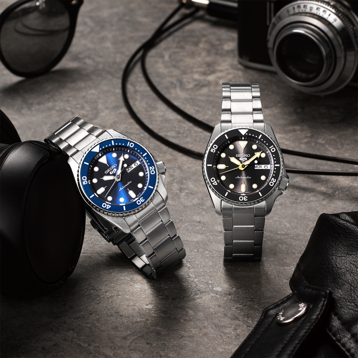 Seiko 5 Sports SKX New Colour Collection 'Street Denim', 'Street Stonewash' - SRPL77 & SRPL79