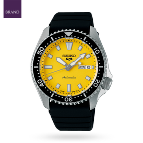 Seiko 5 Sports SKX Redux In Ki-Iro Yellow  - SRPL87K1