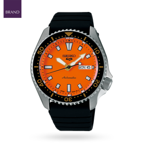 Seiko 5 Sports SKX Redux In Daichi Orange - SRPL89K1