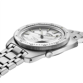 Seiko 5 Sports Heritage Design Recreation Limited Edition In Silver Tone - SRPL91K1