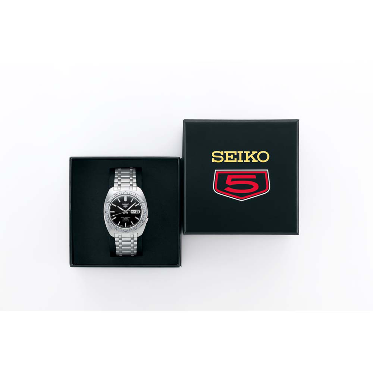 Seiko 5 Sports Heritage Design Recreation Limited Edition In Black - SRPL93K1