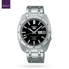 Seiko 5 Sports Heritage Design Recreation Limited Edition In Black - SRPL93K1