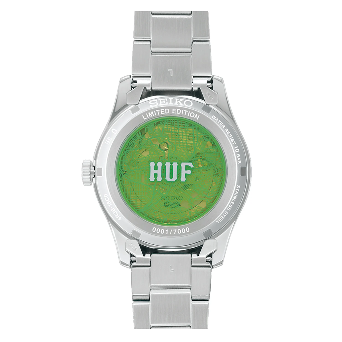 Seiko 5 Sports X HUF II Limited Edition Collaboration - SRPM09K1