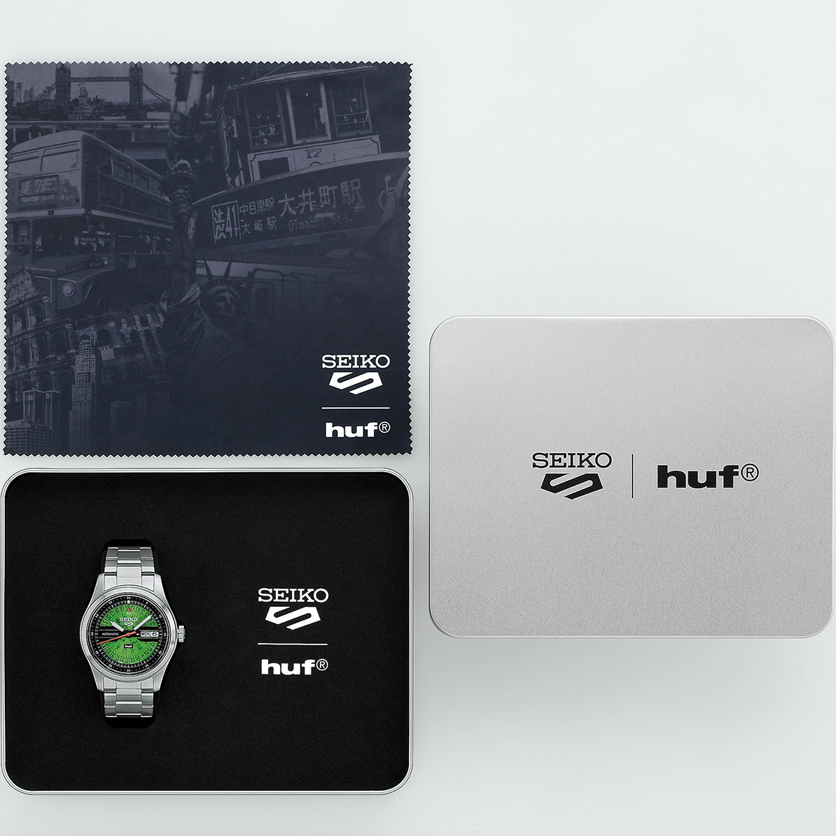 Seiko 5 Sports X HUF II Limited Edition Collaboration - SRPM09K1