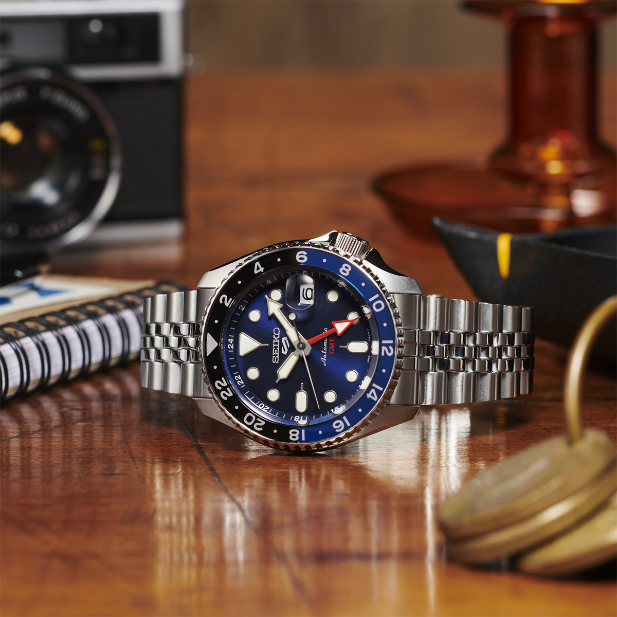 Seiko 5 Sports “Blueberry” GMT, SKX Re-Interpretation - SSK003K1