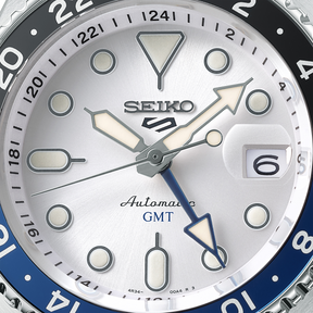 Seiko 5 Sports SKX GMT Sky Blue, Silver Cloud - SSK033K1