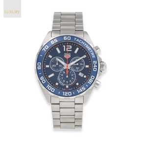 TAG Heuer Formula 1 Chronograph, Blue Dial with Stainless Steel Bracelet