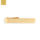 9ct Yellow Gold Engine Turned Tie Clip