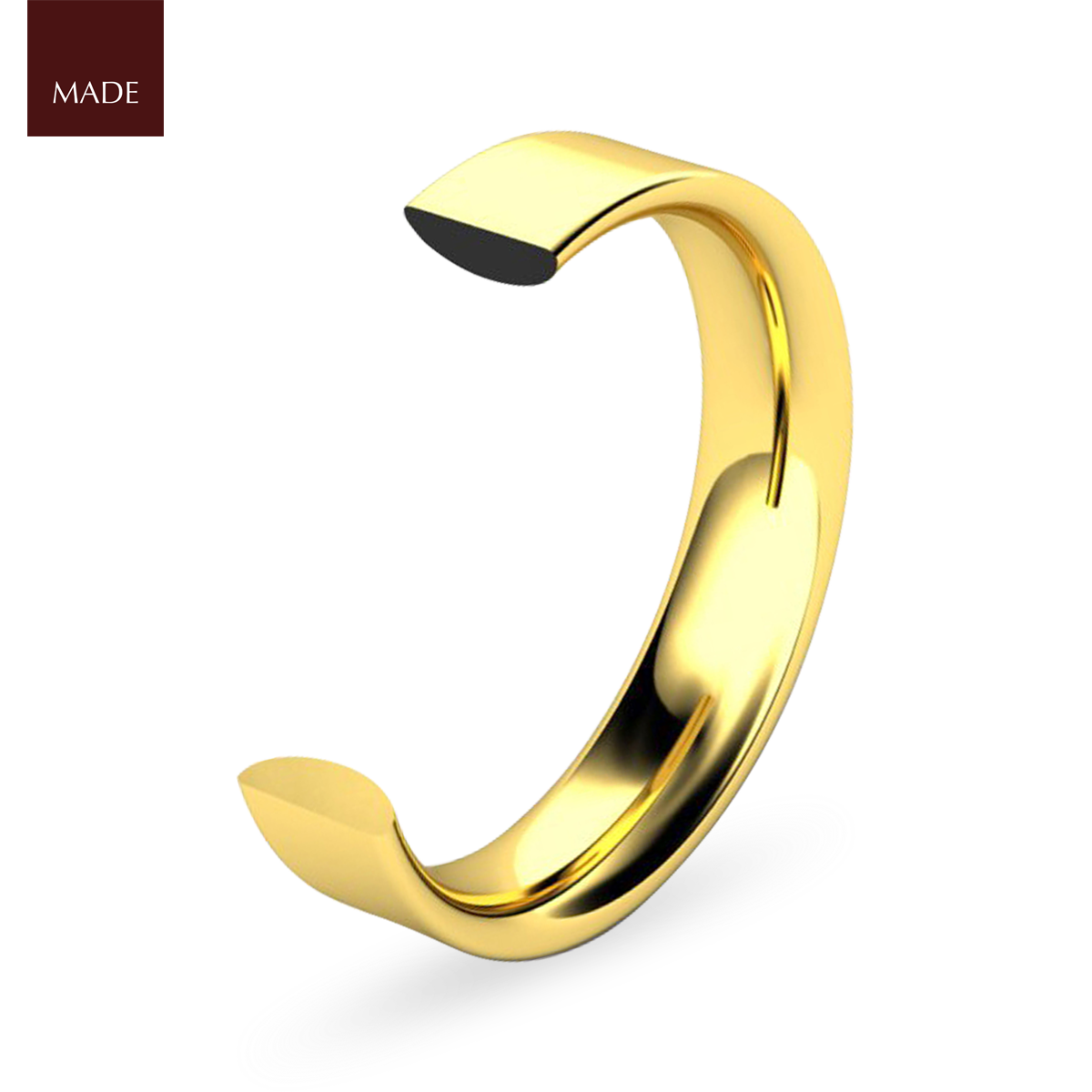 Flat Court Wedding Band - Profile