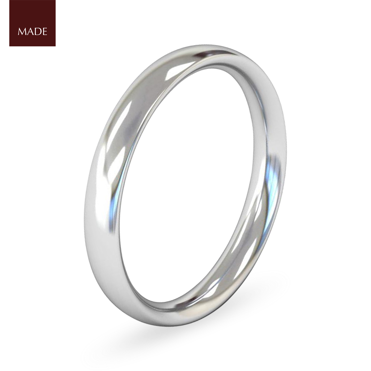 Traditional Court Wedding Band