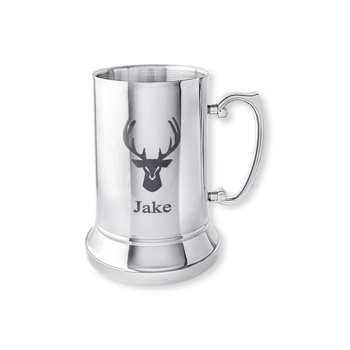 Fred Bennett Stainless Steel Tankard Engraved