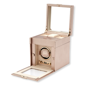 Palermo Single Watch Winder with Jewellery Storage